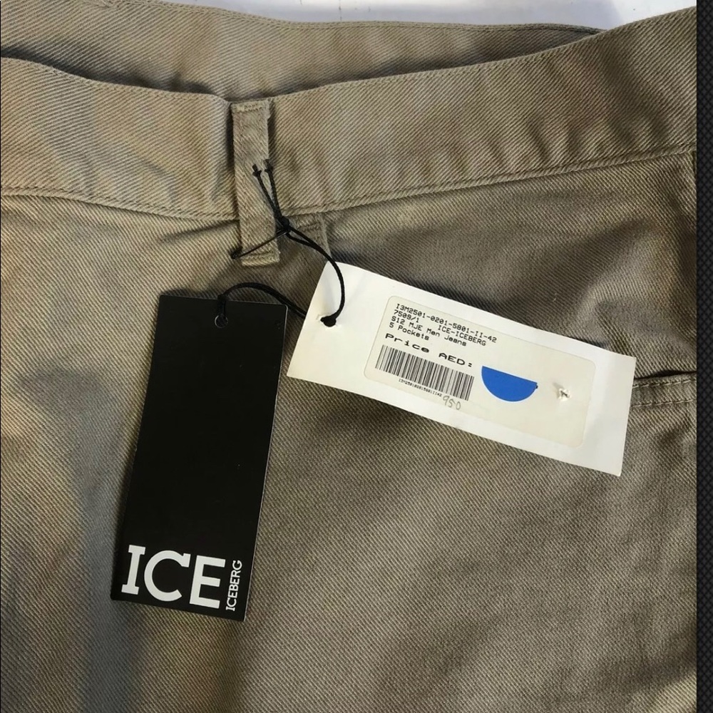 Iceberg Jeans Limited Edition Color Tan Size 42